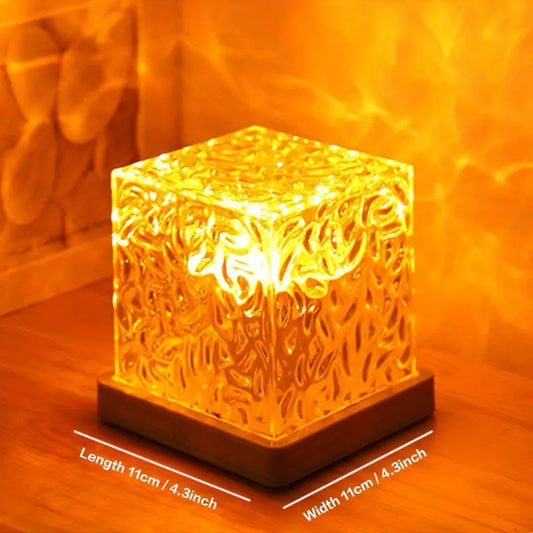 water ripple night light projector