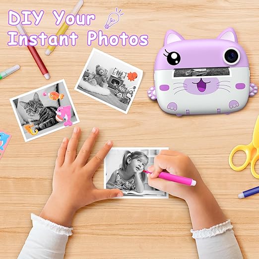 kids instant print camera