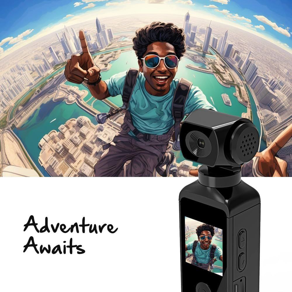 Ultra HD pocket action camera