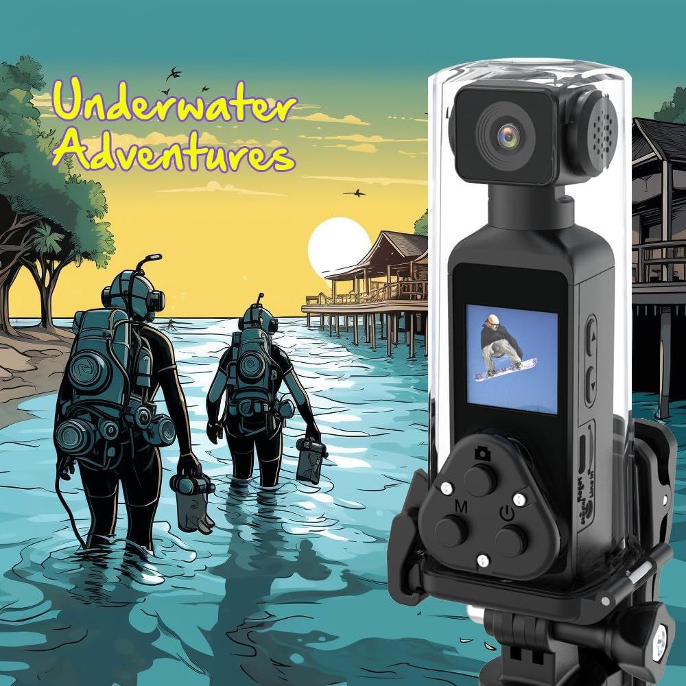 Ultra HD pocket action camera
