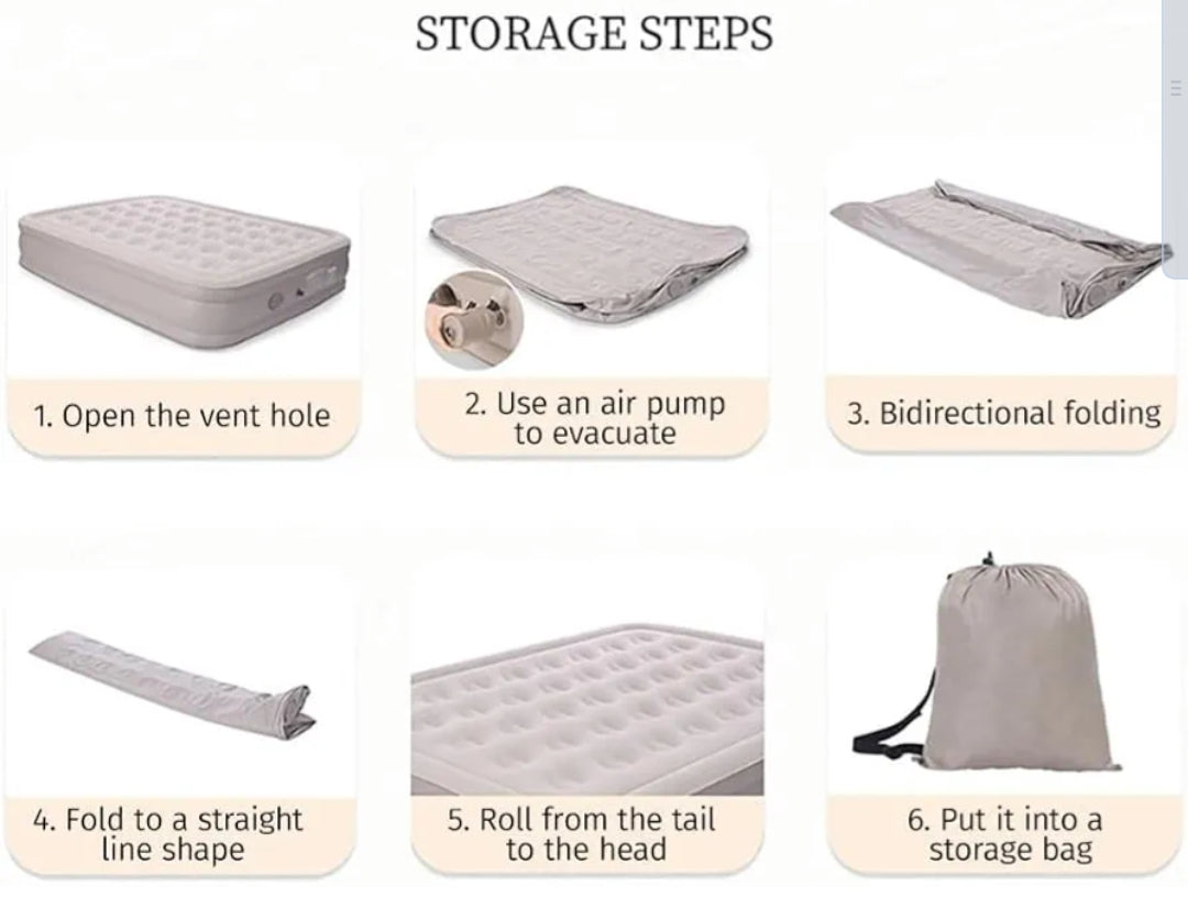 twin air mattress with built-in pump