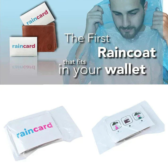 disposable rain card