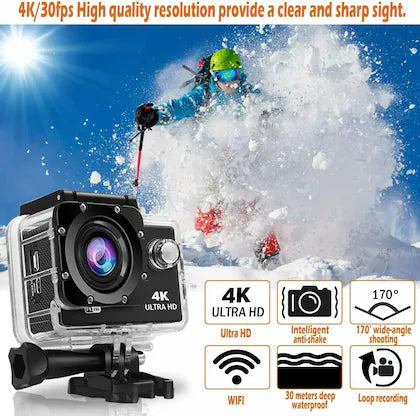 4K sports action camera