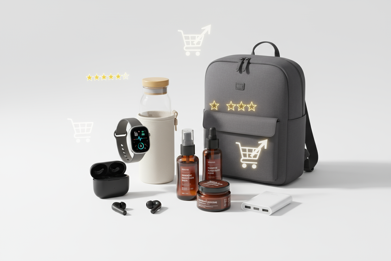 Trending products in online